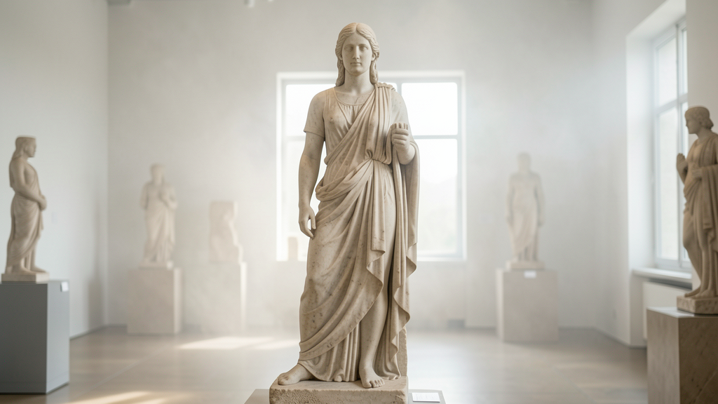 Imagem editorial ilustrando A Logística Divina: Como Gerenciar 2,3 Milhões de Blocos em 2580 a.C